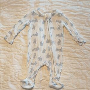 Angel Dear 2 Way Zipper Footie (Newborn)